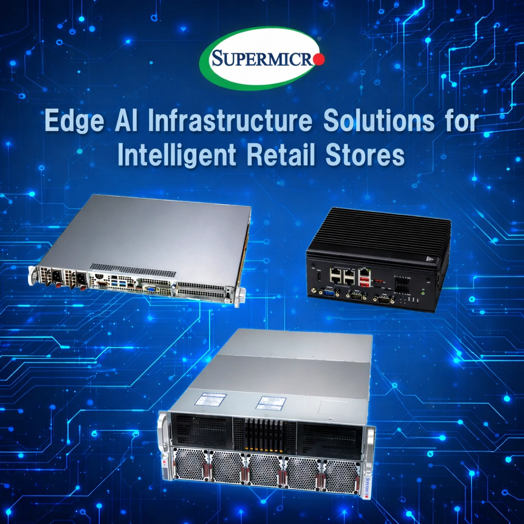 Intelligent Retail com Edge AI: a estratégia da Supermicro