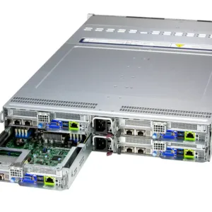 Servidor Supermicro BigTwin SYS-622BT-HNC8R 2U 4 Nós com Suporte a Xeon 6700/6500, DDR5 e Armazenamento NVMe/SAS 3,5"