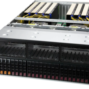 Supermicro A+ Server AS-4125GS-TNRT com até 8 GPUs PCIe, Dual AMD EPYC 9004/9005, 4U