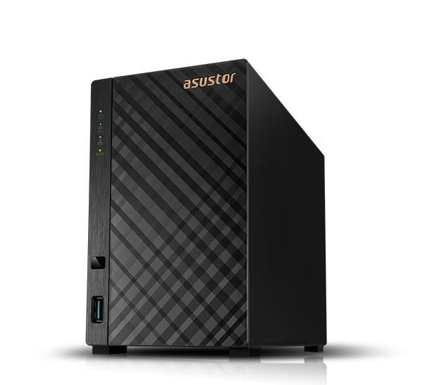 NAS ASUSTOR Drivestor Lite AS1102TL – 2 Baias, 1GB DDR4, 1GbE, Realtek Quad-Core