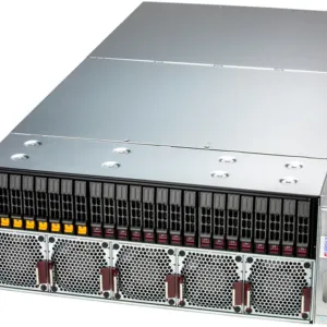 Servidor Supermicro A+ AS-4145GH-TNMR 4U, 4x AMD Instinct MI300A, 512GB HBM3, 8 Baias NVMe
