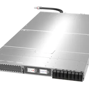 Supermicro GPU SuperServer SYS-111GL-NHR-LCC com NVIDIA GH200 Grace Hopper, 1U, GPU H100 Integrada, Refrigeração Líquida