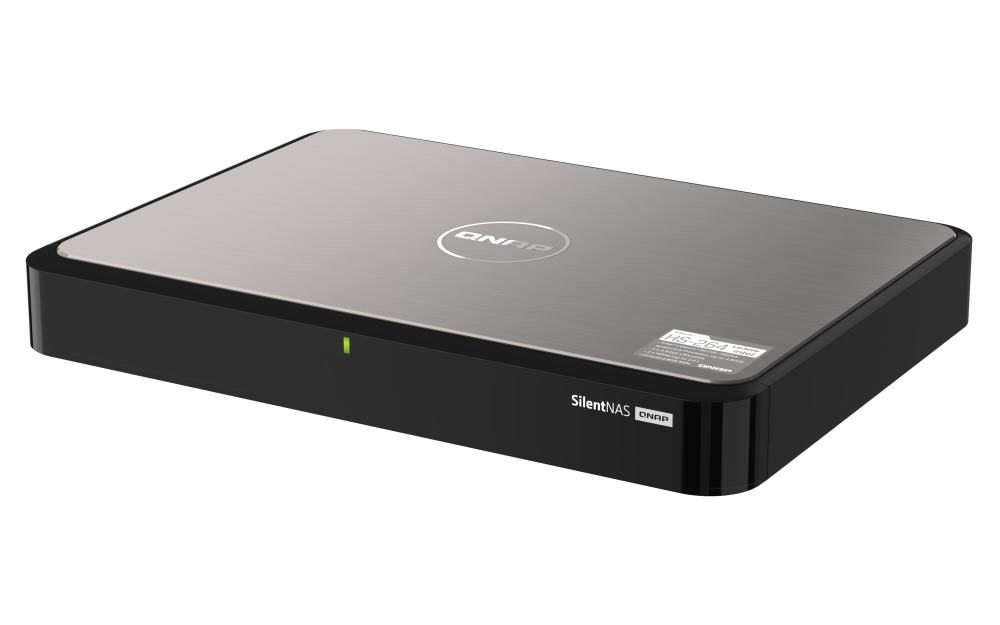 QNAP HS-264-8G NAS Fanless HDMI 4K, 2x 2.5GbE, Intel Celeron N5105, 8GB RAM