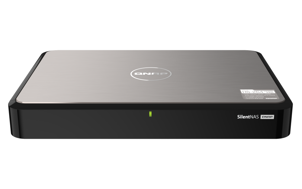 QNAP HS-264-8G NAS Fanless HDMI 4K, 2x 2.5GbE, Intel Celeron N5105, 8GB RAM - Imagem 8