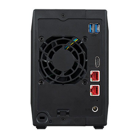 ASUSTOR NAS NIMBUSTOR 2 Gen2 (AS5402T) Intel Celeron N5105 4GB DDR4 2 Baias SATA M.2 4x 2.5GbE HDMI 2.0b - Imagem 2