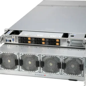 Supermicro A+ Server AS-4124GO-NART 4U com 8x NVIDIA HGX A100, AMD EPYC, 8TB RAM DDR4, PCIe 4.0