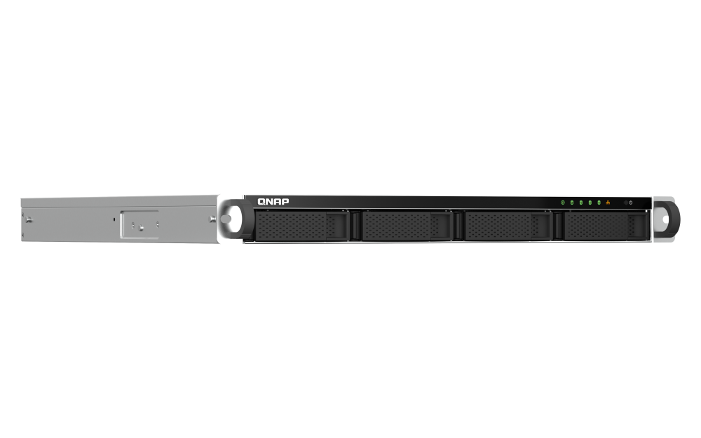 QNAP TS-464U 4 Baias, Intel Celeron N5095, 2x 2.5GbE, PCIe, HDMI 4K, NAS em Rack - Imagem 4