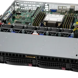 Servidor Supermicro SYS-510P-M 1U Xeon Scalable 4x NVMe/SATA Hot-Swap